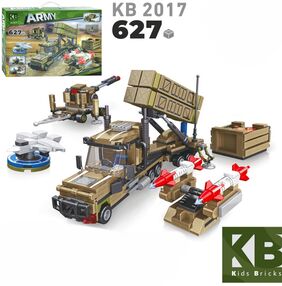 конструктор військова техніка 627 деталей kb 2017