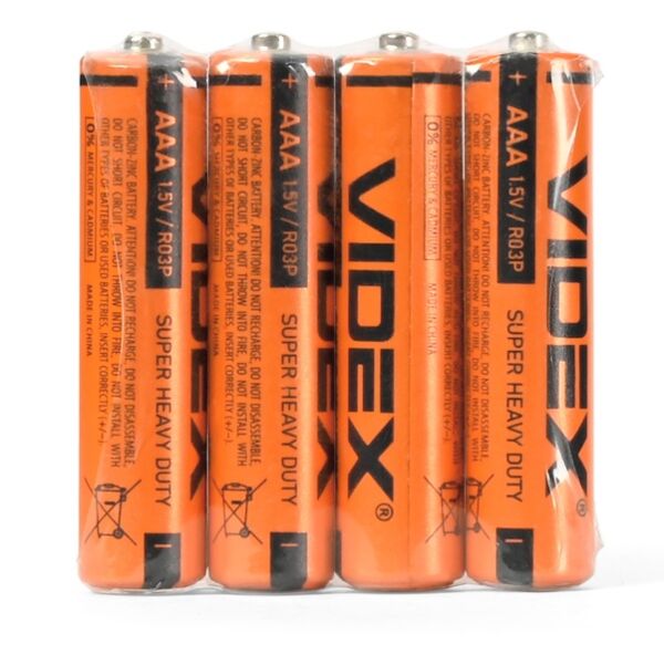 батарейка Videx R-03 мізинчик ціна за штуку Ціна (цена) 7.00грн. | придбати  купити (купить) батарейка Videx R-03 мізинчик ціна за штуку доставка по Украине, купить книгу, детские игрушки, компакт диски 0