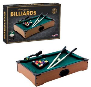 Більярд  52,5х32,5х10см кий 2 штуки кулі FD104356 Більярд  52,5х32,5х10см кий 2 штуки кулі FD104356