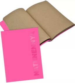 блокнот формат А5 72 аркуша NATHNENNYA (рожевий) 147х210