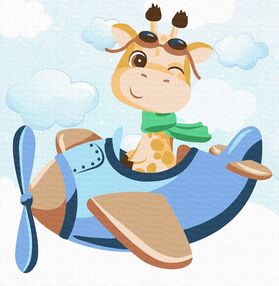 Розпис по номерах 30х30 КНО6096 Майбутній пілот "Ідейка"