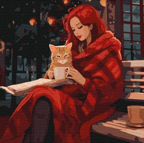 Розпис по номерах 40х40 КНО2543 Нерозлучні друзі "Ідейка"