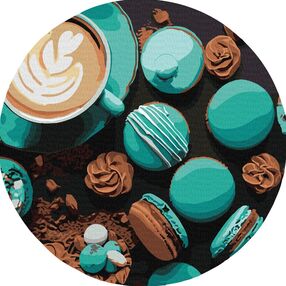 Розпис по номерах d39см КНО-R1013 Шоколадна насолода "Ідейка"