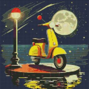 Алмазна мозаїка 40х40 АМО7516 Чудовий сон "Ідейка"