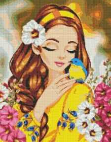 Алмазна мозаїка 40х50 АМО7532 Цвітіння весни "Ідейка"