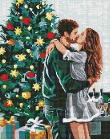 Алмазна мозаїка 40х50 АМО7786 В улюблених обіймах "Ідейка"