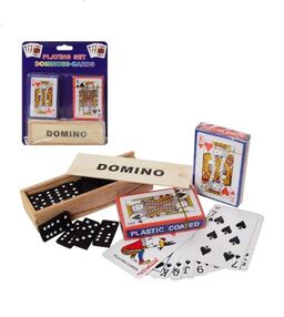 доміно дерев'яне карти 2 штуки на блістері A140