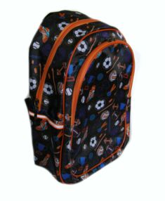 рюкзак на 2 відділення ( мячики )