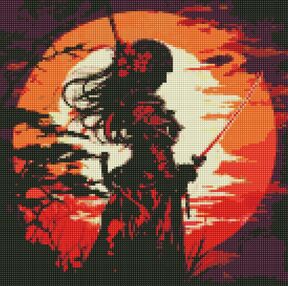 Алмазна мозаїка 40х40 АМО7515 Краса та сила "Ідейка"