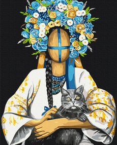 Розпис по номерах 40х50 BS53524 Україна-це я  brushme Брашми