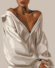 Розпис по номерах 40х50 BS53680 Елегантна спокуса  brushme Брашми