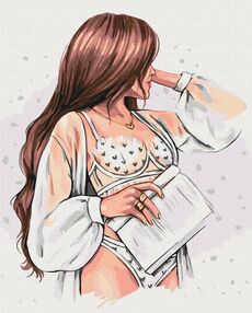 Розпис по номерах 40х50 BS53727 Моменти легкості  brushme Брашми