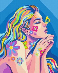 Розпис по номерах 40х50 BS53732 Неонові мрії brushme Брашми