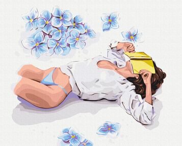 Розпис по номерах 40х50 BS53810 Перерва на читання brushme Брашми