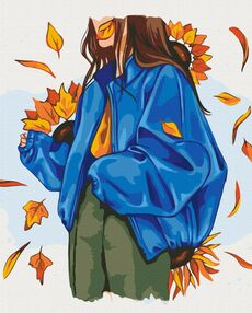 Розпис по номерах 40х50 BS53826 Осінній настрій  brushme Брашми