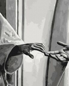 Розпис по номерах 40х50 BS53854 Мова тіла 8  brushme Брашми