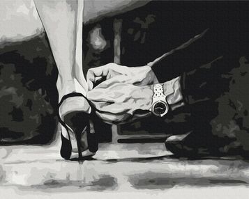 Розпис по номерах 40х50 BS53857 Мова тіла 3  brushme Брашми