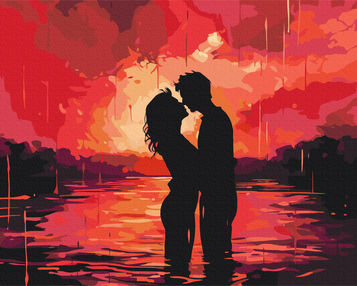 Розпис по номерах 40х50 BS53886 Відтінки пристрасті  brushme Брашми