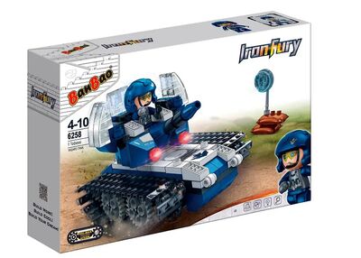 конструктор армія лазерний танк 152 елемента Banbao 6258