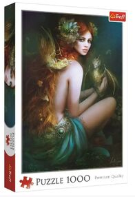 Пазли 1000 ел 10592 Дівчина з драконом DDFA/ Trefl