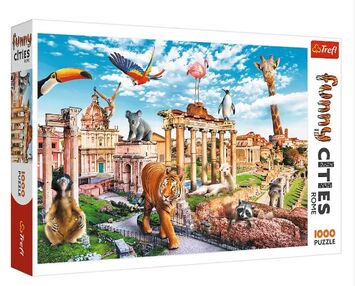 Пазли 1000 елементів Дикий Рим Trefl 10600
