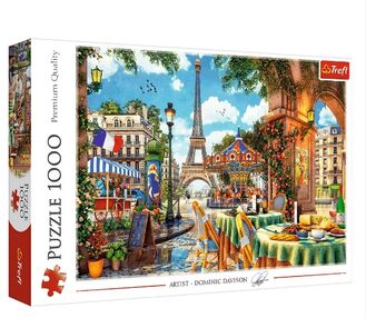 Пазли 1000 елементів Ранковий Париж Trefl 10622