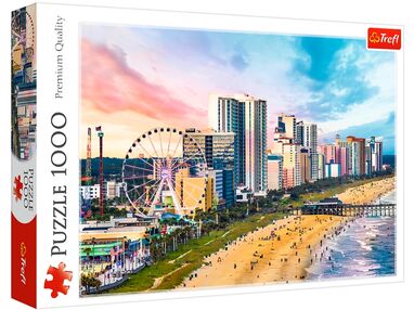 Пазли 1000 елементів Пляж у Південній Кароліні /DDFA/ Trefl 10746