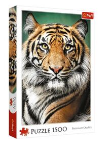 Пазли 1500 елементів Портрет тигра Trefl 26204