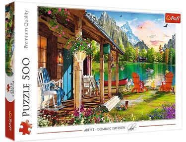 Пазли 500 ел 37408  Будиночок у лісі/ DDFA/ Trefl