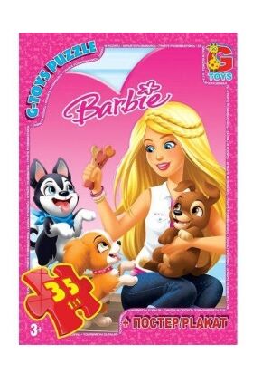 ИД Пазли 35 ел midi G-Toys ліцензія  BA017 Barbie Ціна (цена) 56.30грн. | придбати  купити (купить) ИД Пазли 35 ел midi G-Toys ліцензія  BA017 Barbie доставка по Украине, купить книгу, детские игрушки, компакт диски 0