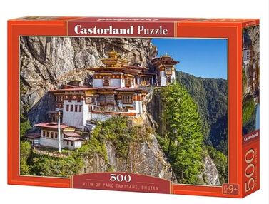 пазли 500 елементів  артикул 53445 View of Paro Taktsang, Bhutan