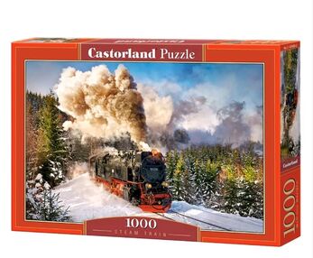 пазли castorland 1000 елементів 103409 steam trein