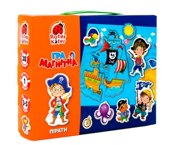 ИД Гра магнітна RK2070 02 Пірати Ціна (цена) 108.00грн. | придбати  купити (купить) ИД Гра магнітна RK2070 02 Пірати доставка по Украине, купить книгу, детские игрушки, компакт диски 0