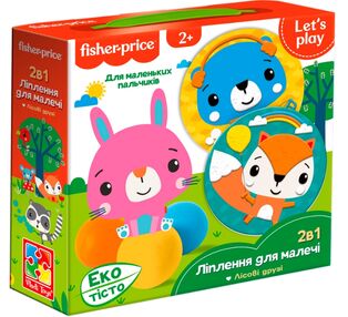 ИД Набір для творчості  з екопластиліном VT4502 04 Лісові друзі