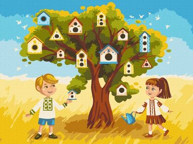 Розпис по номерах 30х40 KBS0121 Майбутнє України