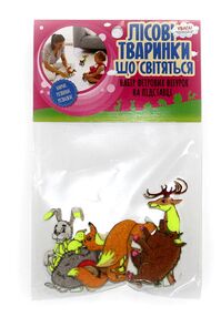 Фетрові сувенірні фігурки Лісові звірі