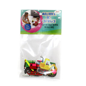 Фетрові сувенірні фігурки Машинки які світяться