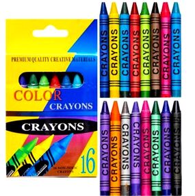 крейда воскова 16 кольорів  Crayons в асортименті крейда воскова 16 кольорів  Crayons в асортименті