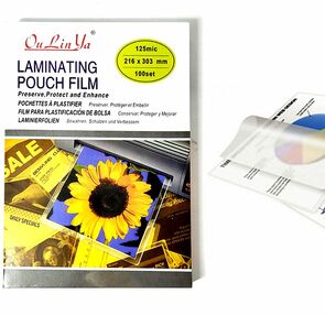 Плівка для ламінування формат А4 125 мкр 100штук