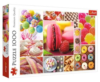 Пазли 1000 елементів Солодкий КолажTrefl  10469