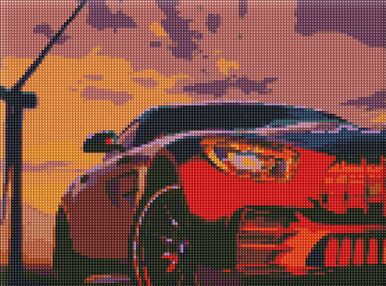 Алмазна мозаїка б/підрамн 30х40 АМС7484 Сталева міць "Ідейка"