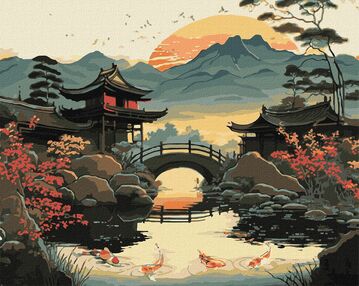 Розпис по номерах 40х50 КНО2890 Чудовий Схід "Ідейка"