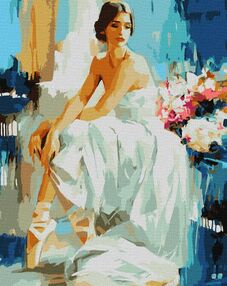 Розпис по номерах 40х50 КНО2560 Моє життя-балет "Ідейка"