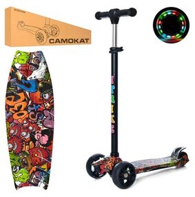 Самокат MAXI 3 колісний колір в асортименті JR 3-060-22-WP6 Самокат MAXI 3 колісний колір в асортименті JR 3-060-22-WP6