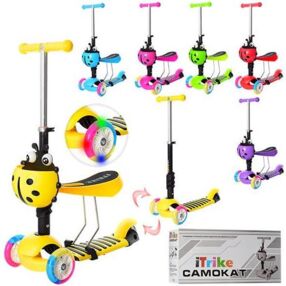 Самокат MAXI 3 колісний 3 в 1 JR 3-054B