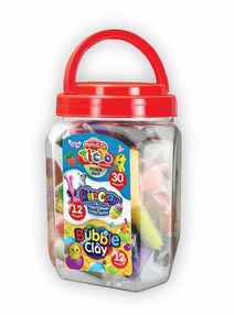 Набір 3 в 1 Тісто для ліплення Повітряний пластилін Кульковий пластилін TAB-01-01U