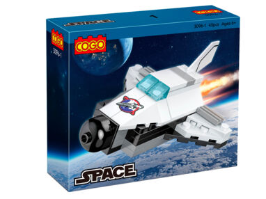 Конструктор Космічна подорож Шатл 45 елементів 3096 1