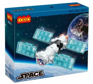 Конструктор Космічна подорож Космічна станція 45 елементів 3096 2