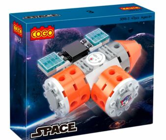 Конструктор Космічна подорож Космік 47 елементів 3096 3