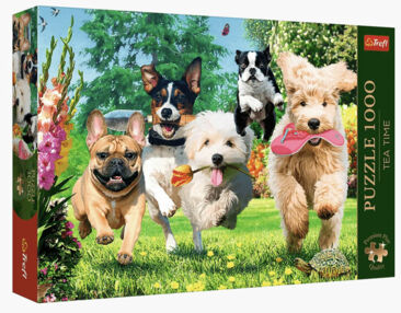 Пазли 1000 елементів Час чаювання Вони наближаються Trefl 10800